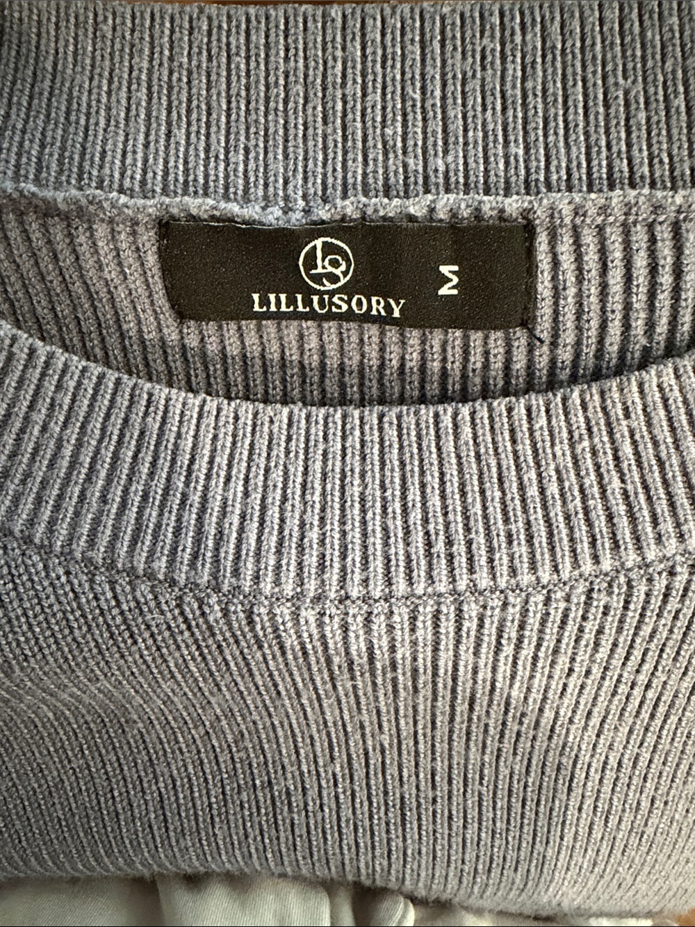 Lavender Striped Knit Lounge Set - Picture 6 of 6